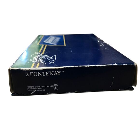 Cristal D'Arques France Two Trays In Box 4 3/4" X 8 1/4" - Picture 4 of 6